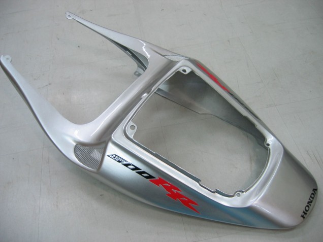 2005-2006 Honda CBR600RR Motorcycle Fairings - Red Blue Silver