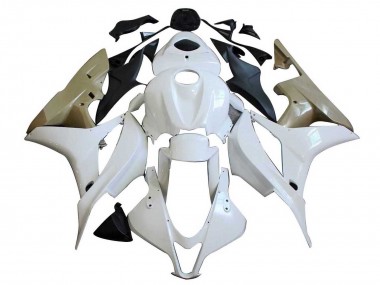 Best 2007-2008 Honda CBR600RR Motorcycle Fairings - Silver White