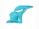 2009-2012 Honda CBR600RR Motorcycle Fairings - Light Blue Racing