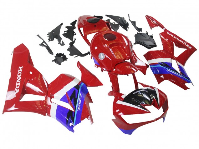 2013-2023 Honda CBR600RR Motorcycle Fairings - Red Blue