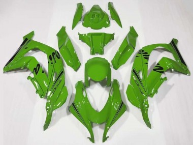 Best 2016-2020 Kawasaki ZX10R Motorcycle Fairing - Green Black