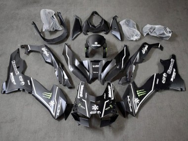 Best 2021-2025 Kawasaki ZX10R Motorcycle Fairings - Glossy Black Green White Elf Snow Monster