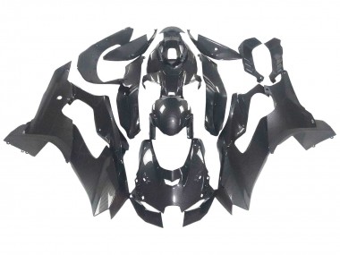 Best 2021-2025 Kawasaki ZX10R Motorcycle Fairings - Black Carbon Fiber