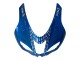 2007-2008 Kawasaki ZX6R Motorcycle Fairings - Black Blue Elf