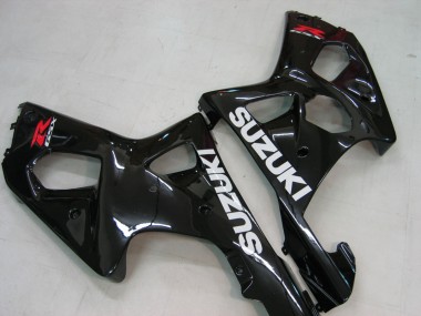 Best 2000-2002 Suzuki GSXR1000 Motorcycle Fairings - Glossy Black