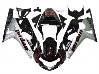 Best 2009-2016 Suzuki GSXR 1000 Motorcycle Fairings - Glossy Black White Red Jordan 23