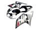 2001-2003 Suzuki GSXR 600 / GSXR 750 Motorcycle Fairing - Silver Glossy Black Red