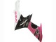 2011-2024 Suzuki GSXR 600 / GSXR 750 Motorcycle Fairings - White Pink Black Corona