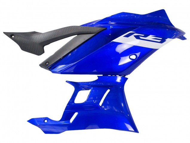 2022-2024 Yamaha YZF R3/R25 Motorcycle Fairings - Blue White Matte Black