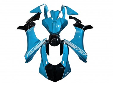 Best 2020-2025 Yamaha YZF 1000 R1 Motorcycle Fairing - Blue Glossy Black