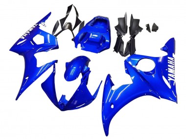 Best 2003-2004 Yamaha YZF R6 Motorcycle Fairing - Blue