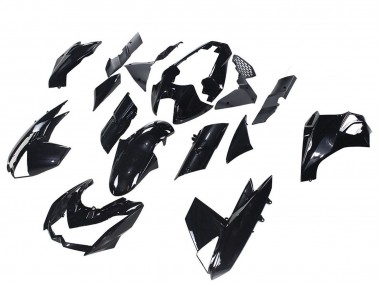 Best 2010-2013 Kawasaki Z1000 Motorcycle Fairings - Glossy Black