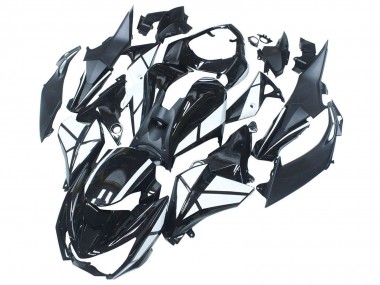 Best 2014-2019 Kawasaki Z1000 Motorcycle Fairings - Glossy Black Matte Black