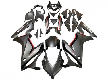 Best 2019-2020 Honda CBR650R Motorcycle Fairings - Matte Black Red