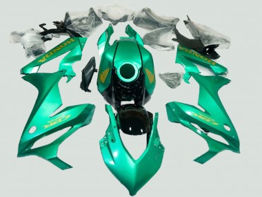 Best 2021-2023 Honda CBR650R Motorcycle Fairings - Green Gold