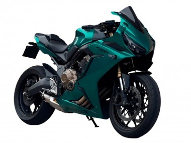 Best 2021-2023 Honda CBR650R Motorcycle Fairings - Dark Green