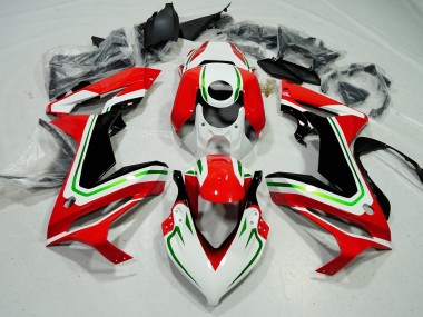 Best 2021-2023 Honda CBR650R Motorcycle Fairings - White Red Green Black