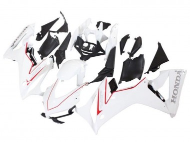 Best 2021-2023 Honda CBR650R Motorcycle Fairings - White Red Black