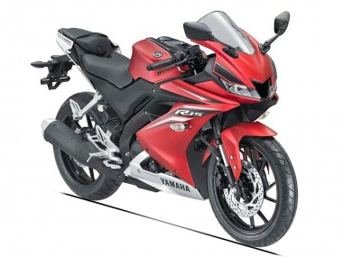 Best 2018-2024 Yamaha YZF R15 Motorcycle Fairings - Matte Red Black