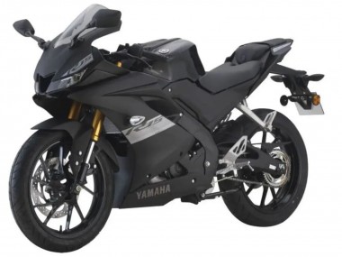 Best 2018-2024 Yamaha YZF R15 Motorcycle Fairings - Matte Black Silver
