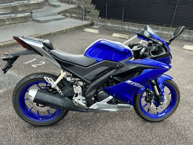 Best 2018-2024 Yamaha YZF R15 Motorcycle Fairings - Blue Silver