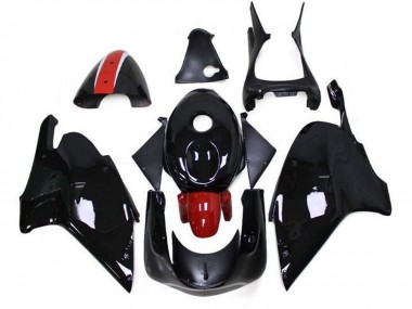 Best 1999-2004 Aprilia RS250 Motorcycle Fairings - Glossy Black Red