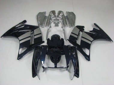 Best 2013-2015 Yamaha FJR1300 Motorcycle Fairings - Glossy Black Silver
