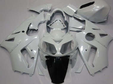 Best 2002-2006 Kawasaki ZX12R Motorcycle Fairings - Pearl White