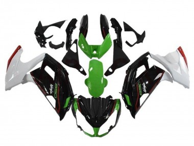 Best 2012-2016 Kawasaki Ninja 650 EX650 Motorcycle Fairings - Green Black White Red
