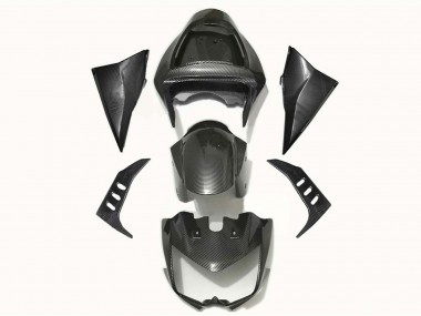 Best 2003-2006 Kawasaki Z1000 Motorcycle Fairings - Faux Carbon Fiber