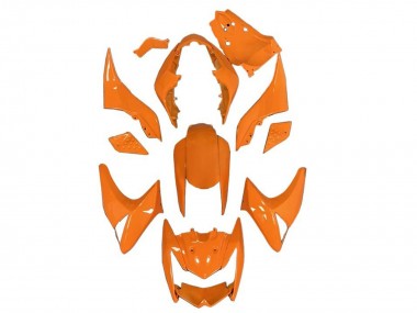 Best 2007-2009 Kawasaki Z1000 Motorcycle Fairings - Orange