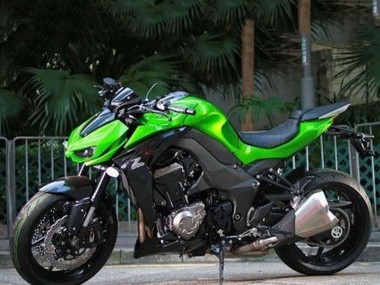Best 2014-2019 Kawasaki Z1000 Motorcycle Fairings - Green