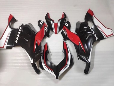 Best 2020-2021 Ducati Panigale V4 V4S Motorcycle Fairings - White Red Glossy Black