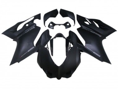 Best 2011-2014 Ducati Panigale 1199 Motorcycle Fairings - Matte Dark Blue