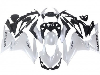 Best 2019-2021 Honda CBR500R Motorcycle Fairings - White