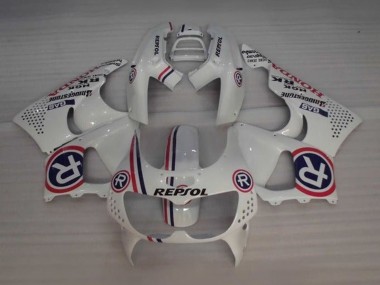 Best 1994-1995 Honda CBR900RR 893 Motorcycle Fairings - White Red Blue Repsol
