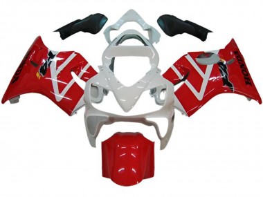 Best 2001-2003 Honda CBR600 F4i Motorcycle Fairing - White Red