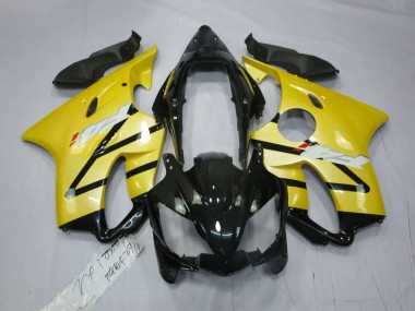 Best 2004-2007 Honda CBR600 F4i Motorcycle Fairings - Yellow Glossy Black