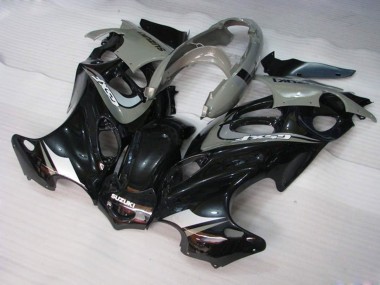 Best 2004-2006 Suzuki GSX600F/GSX750F Motorcycle Fairings - Glossy Black Grey