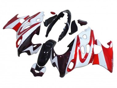 Best 2004-2006 Suzuki GSX600F/GSX750F Motorcycle Fairings - Glossy Black White Red