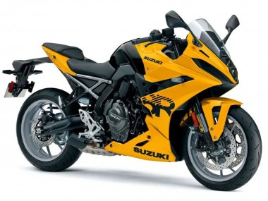 Best 2024-2025 Suzuki GSX8R Motorcycle Fairings - Yellow