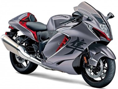 Best 2021-2025 Matte Grey Matte Red Suzuki GSXR 1300 Hayabusa Motorcycle Fairings