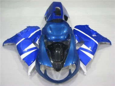 Best 1998-2003 Suzuki TL1000R Motorcycle Fairings - Blue White Black