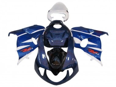 Best 1998-2003 Suzuki TL1000R Motorcycle Fairings - Dark Blue White Black Red