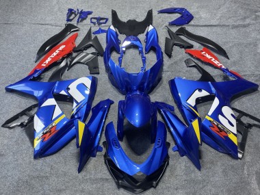 Best 2009-2016 Suzuki GSXR 1000 Motorcycle Fairings - Blue Red White Yellow