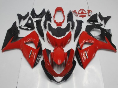 Best 2009-2016 Suzuki GSXR 1000 Motorcycle Fairing - Red Black