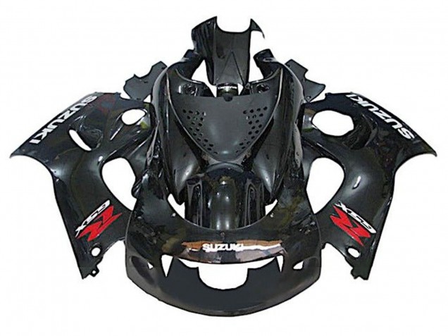 1996-2000 Suzuki GSXR 600 / GSXR 750 Motorcycle Fairings - Black White Red