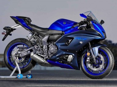 Best 2021-2024 Yamaha YZF R7 Motorcycle Fairings - Blue Matte Blue