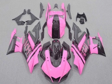 Best 2022-2024 Yamaha YZF R3/R25 Motorcycle Fairings - Pink Black