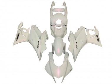 Best 2022-2024 Yamaha YZF R3/R25 Motorcycle Fairings - Pearl White